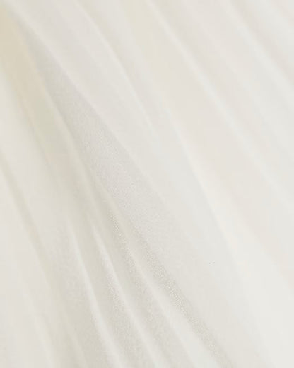 Cream Pearl Embellished Collar